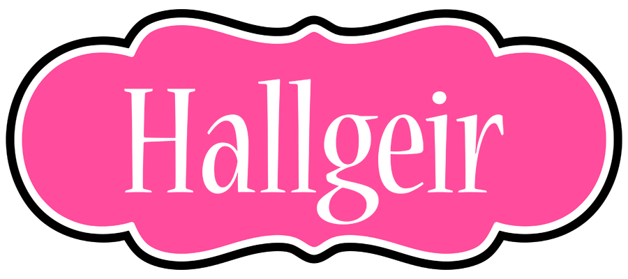 Hallgeir invitation logo