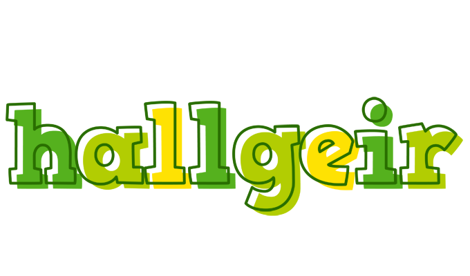 Hallgeir juice logo
