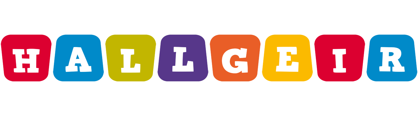 Hallgeir kiddo logo