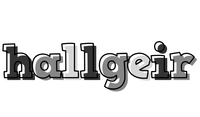 Hallgeir night logo