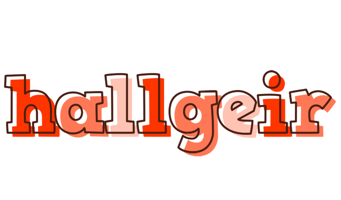 Hallgeir paint logo