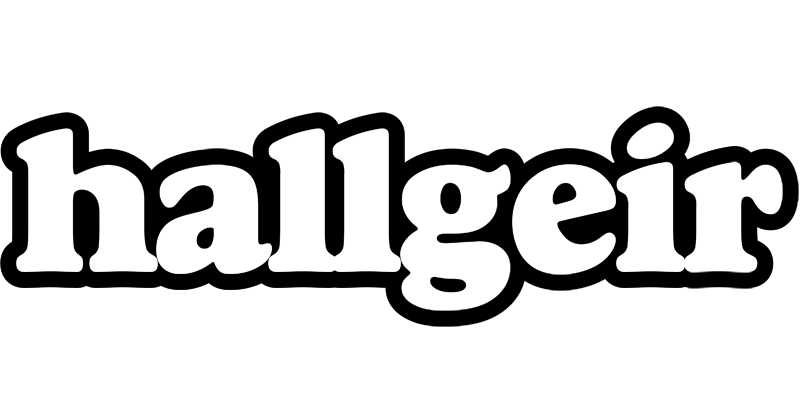 Hallgeir panda logo