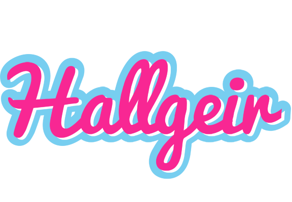 Hallgeir popstar logo
