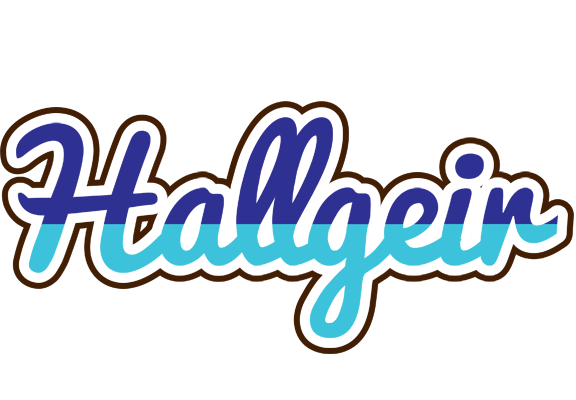 Hallgeir raining logo