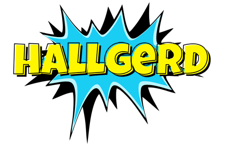 Hallgerd amazing logo