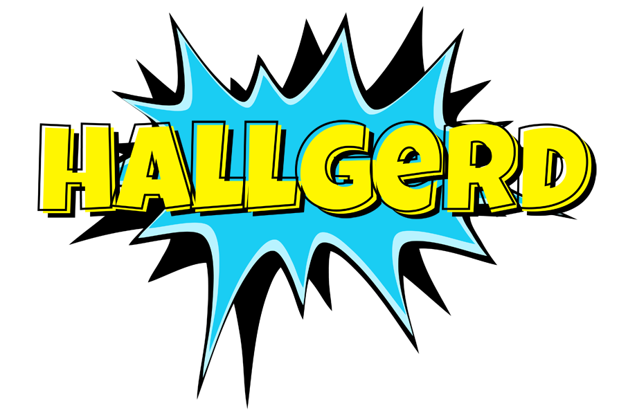 Hallgerd amazing logo