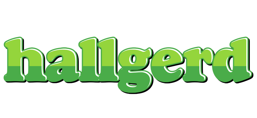 Hallgerd apple logo