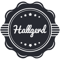 Hallgerd badge logo