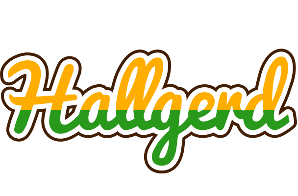 Hallgerd banana logo