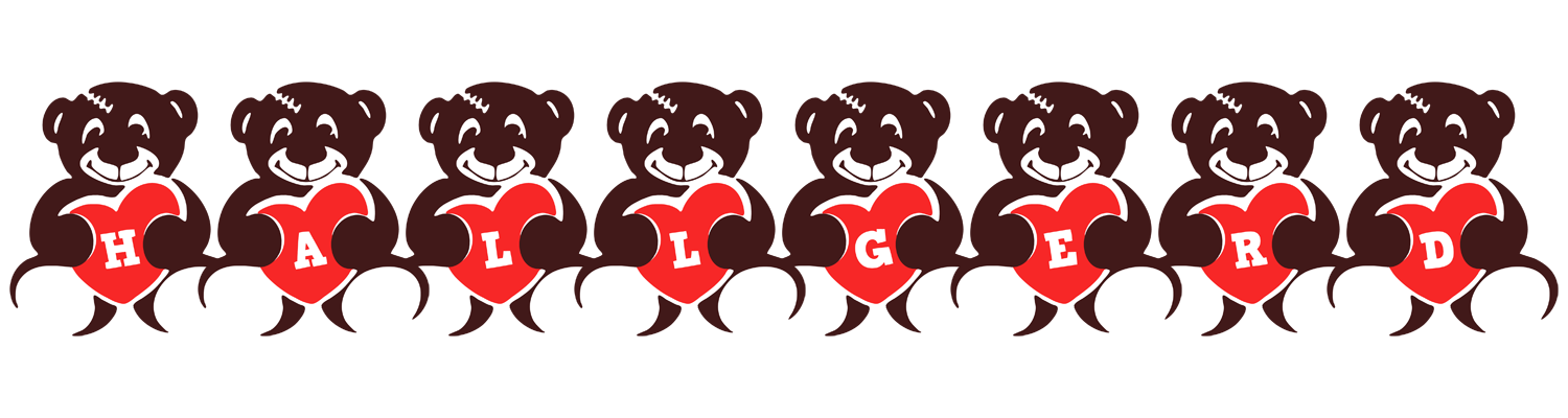 Hallgerd bear logo