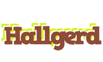 Hallgerd caffeebar logo