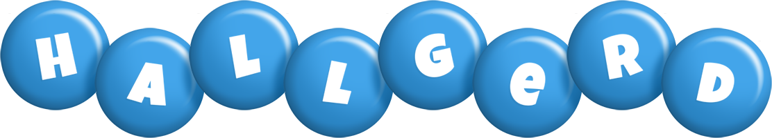 Hallgerd candy-blue logo