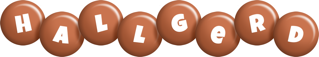 Hallgerd candy-brown logo