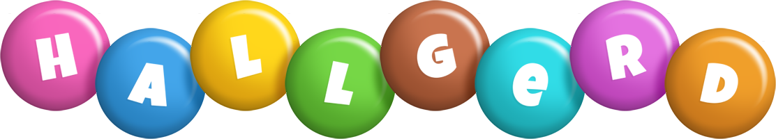 Hallgerd candy logo