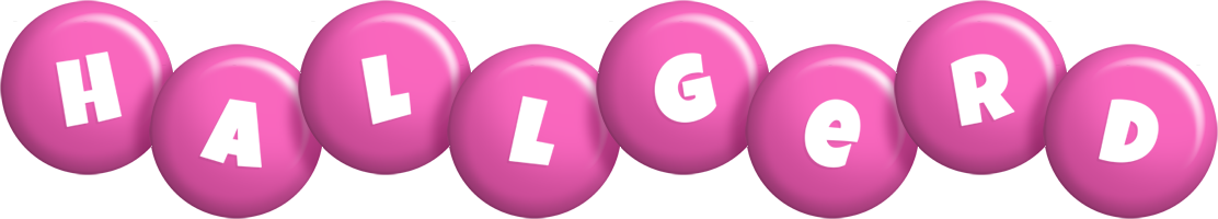 Hallgerd candy-pink logo