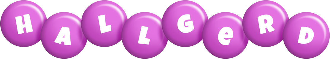 Hallgerd candy-purple logo