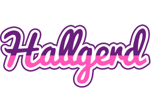 Hallgerd cheerful logo