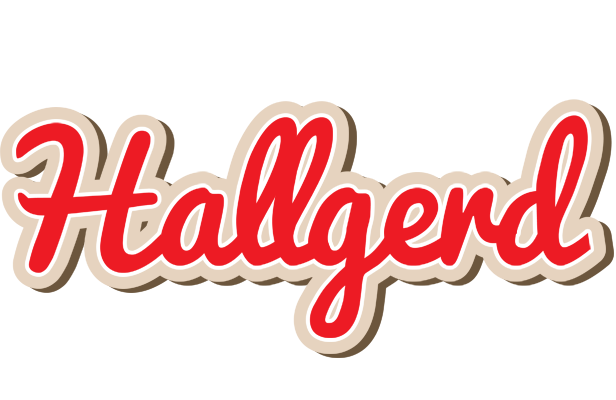 Hallgerd chocolate logo