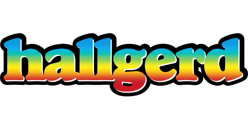Hallgerd color logo