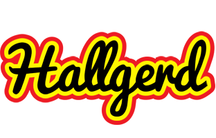 Hallgerd flaming logo