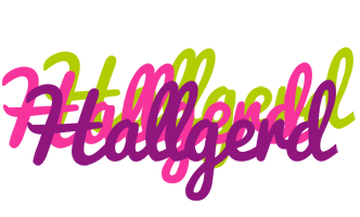 Hallgerd flowers logo