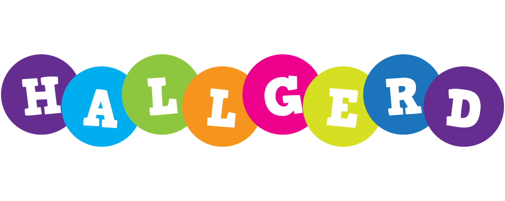 Hallgerd happy logo