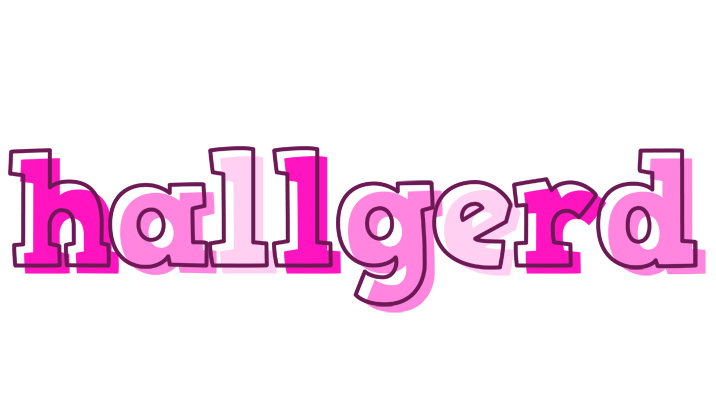 Hallgerd hello logo