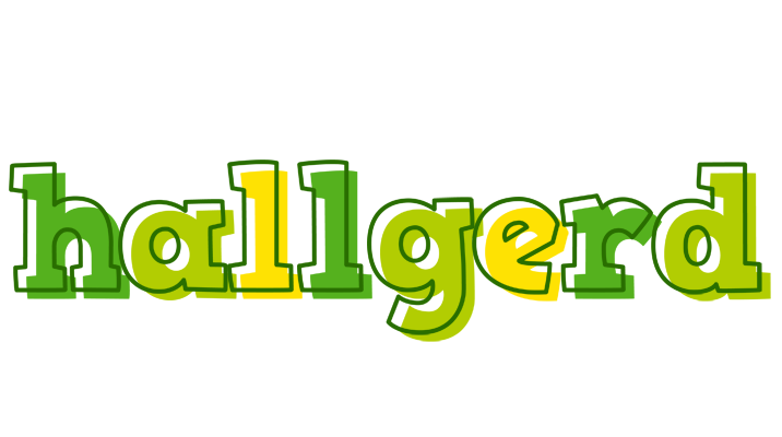Hallgerd juice logo