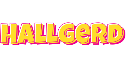 Hallgerd kaboom logo