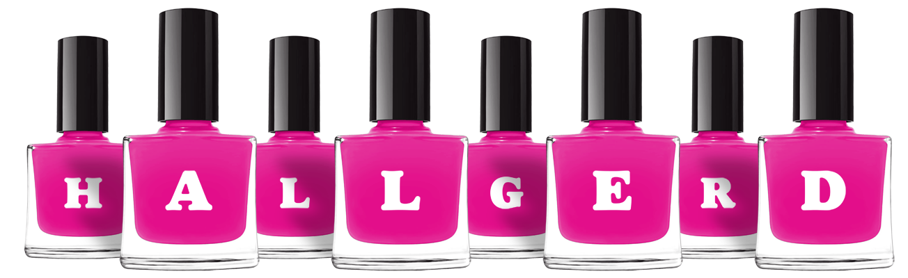Hallgerd nails logo