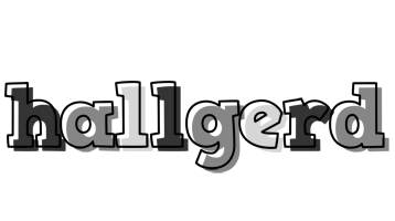 Hallgerd night logo