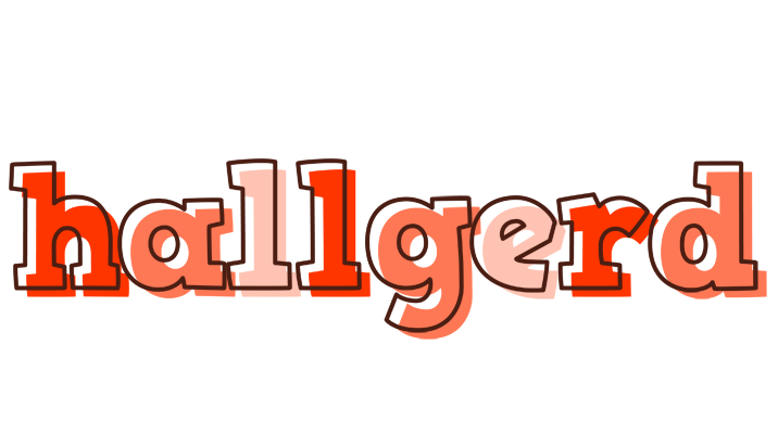 Hallgerd paint logo