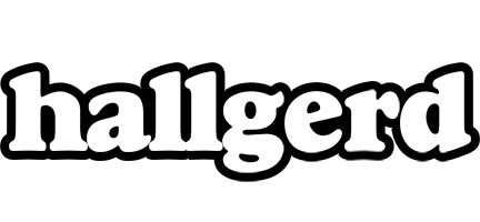 Hallgerd panda logo