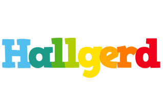 Hallgerd rainbows logo