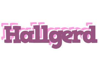 Hallgerd relaxing logo