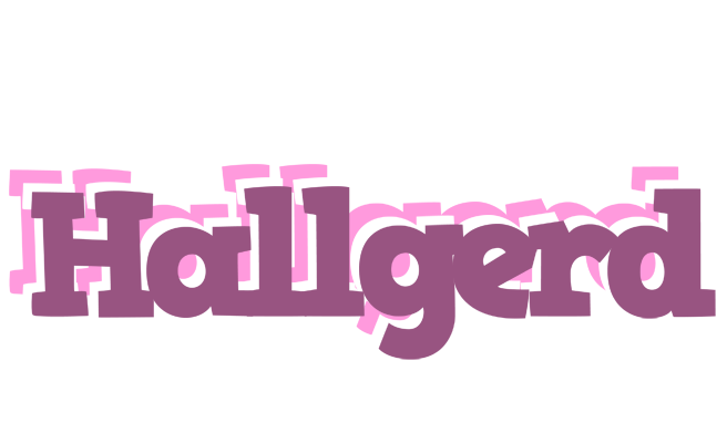 Hallgerd relaxing logo