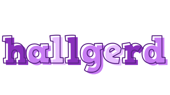 Hallgerd sensual logo