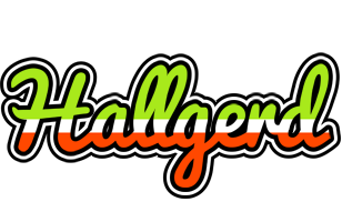 Hallgerd superfun logo