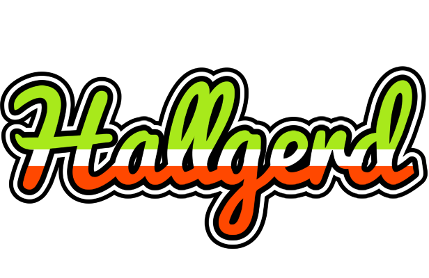 Hallgerd superfun logo