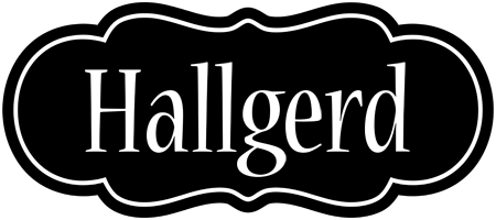 Hallgerd welcome logo