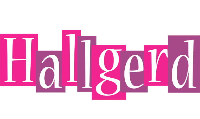 Hallgerd whine logo
