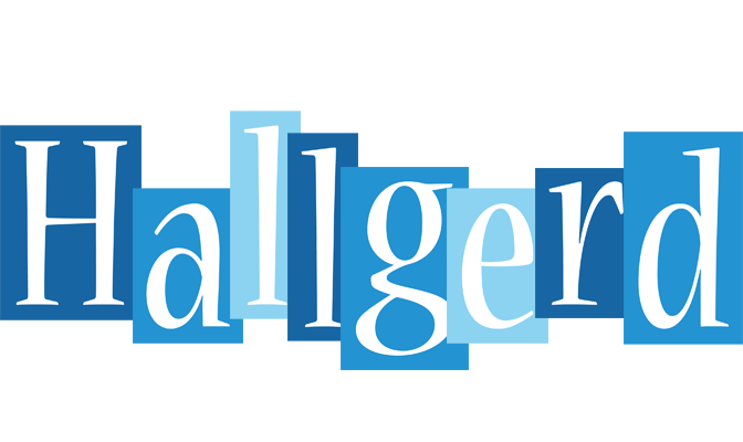 Hallgerd winter logo