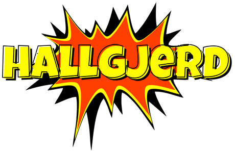 Hallgjerd bazinga logo