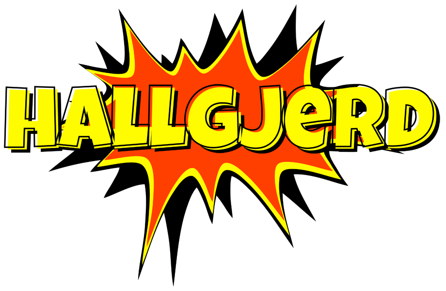 Hallgjerd bazinga logo