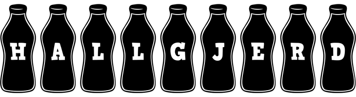 Hallgjerd bottle logo