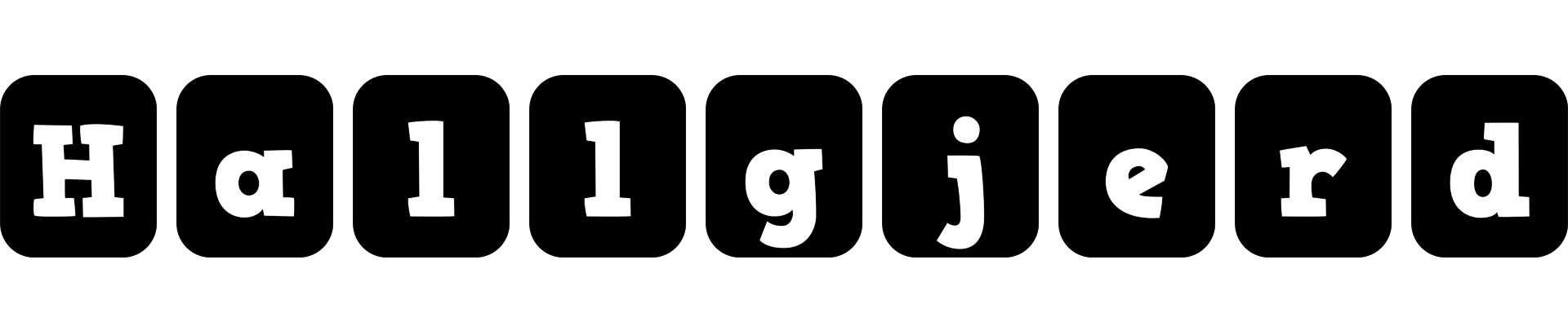 Hallgjerd box logo