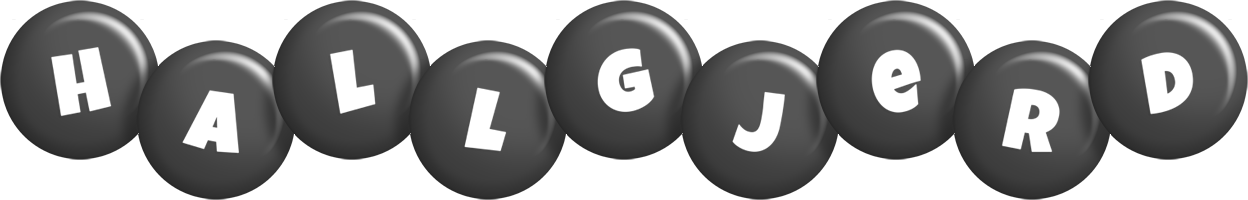 Hallgjerd candy-black logo