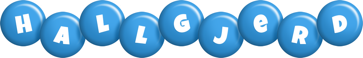 Hallgjerd candy-blue logo