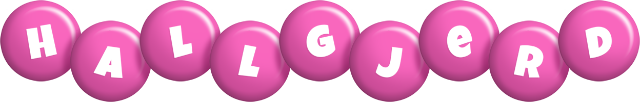 Hallgjerd candy-pink logo