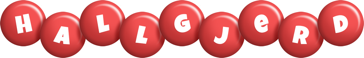 Hallgjerd candy-red logo